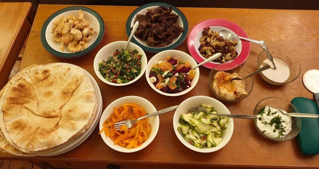 Lebanese dinner
