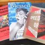 Book covers: Punk Outisde, Blessed, and The Speed of Sound